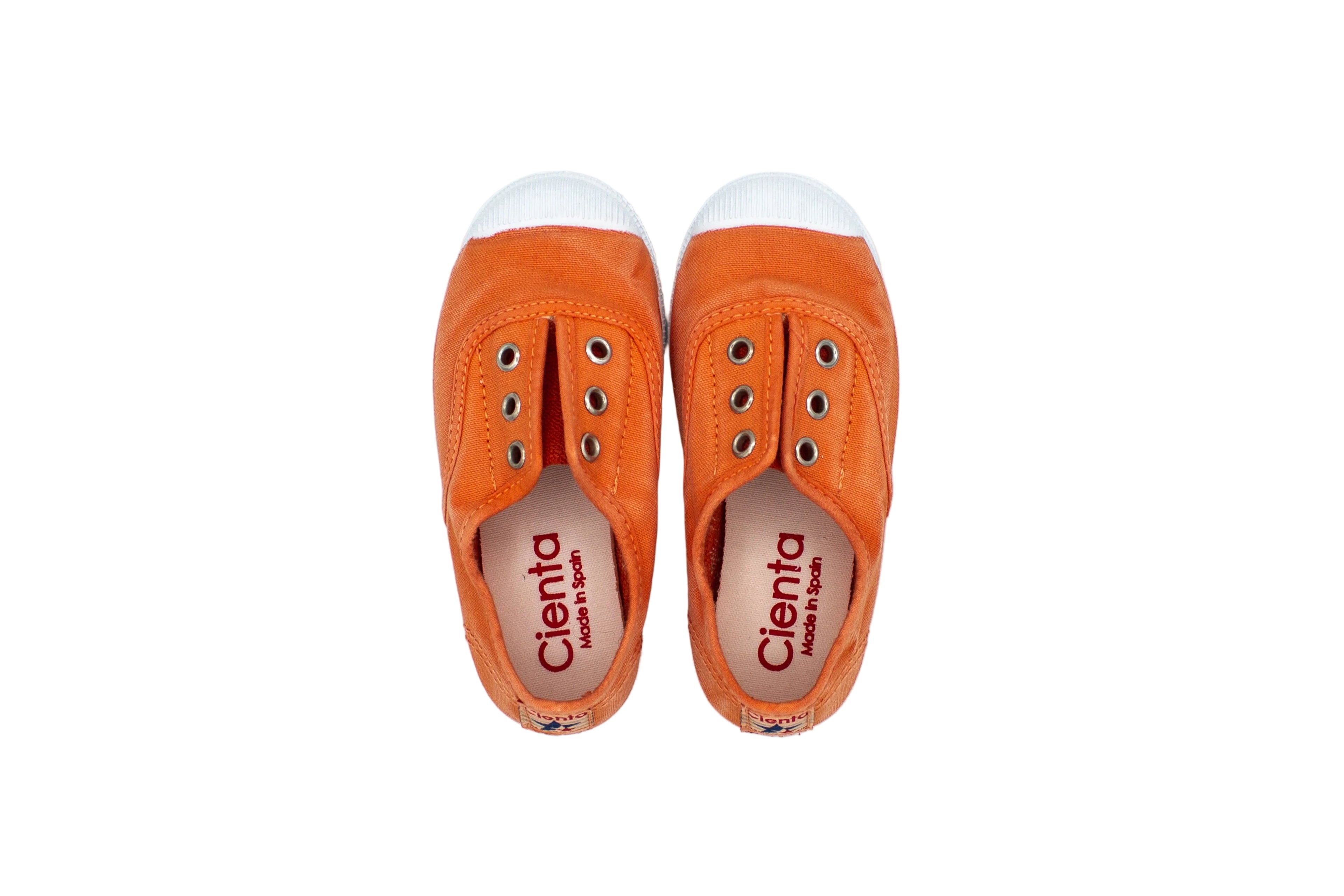 Sneakers slip-on in cotone da bambino mandarin