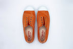 Sneakers slip-on in cotone mandarin
