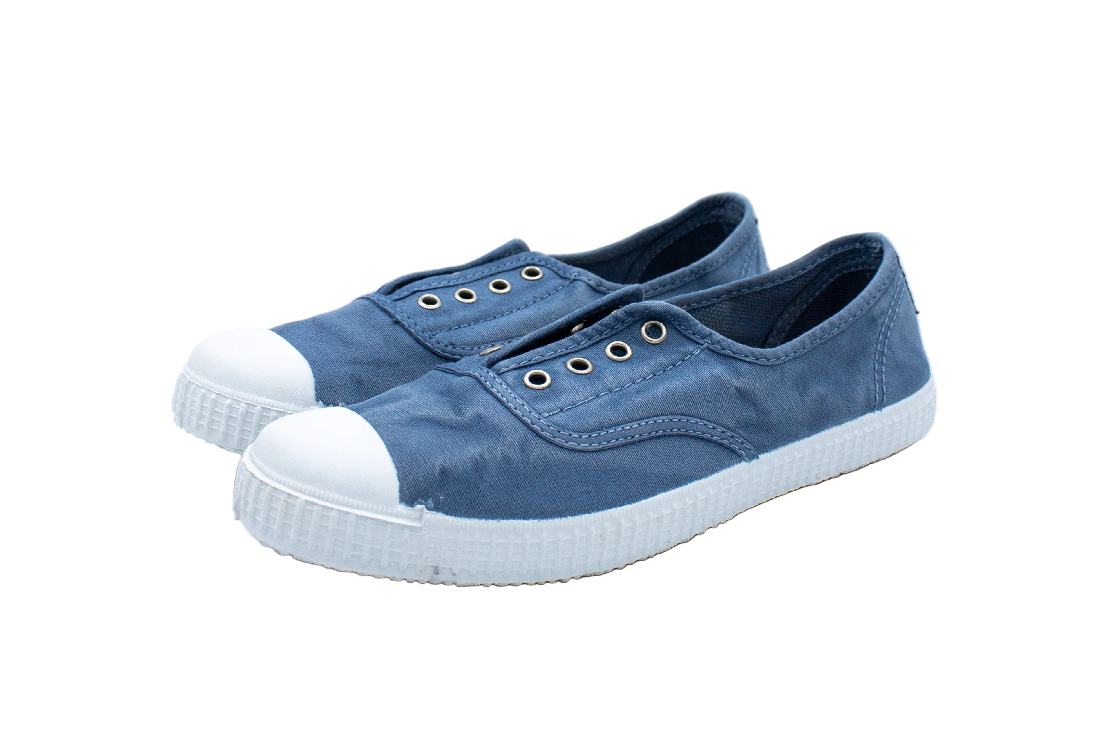 Sneakers slip-on in cotone Tejano