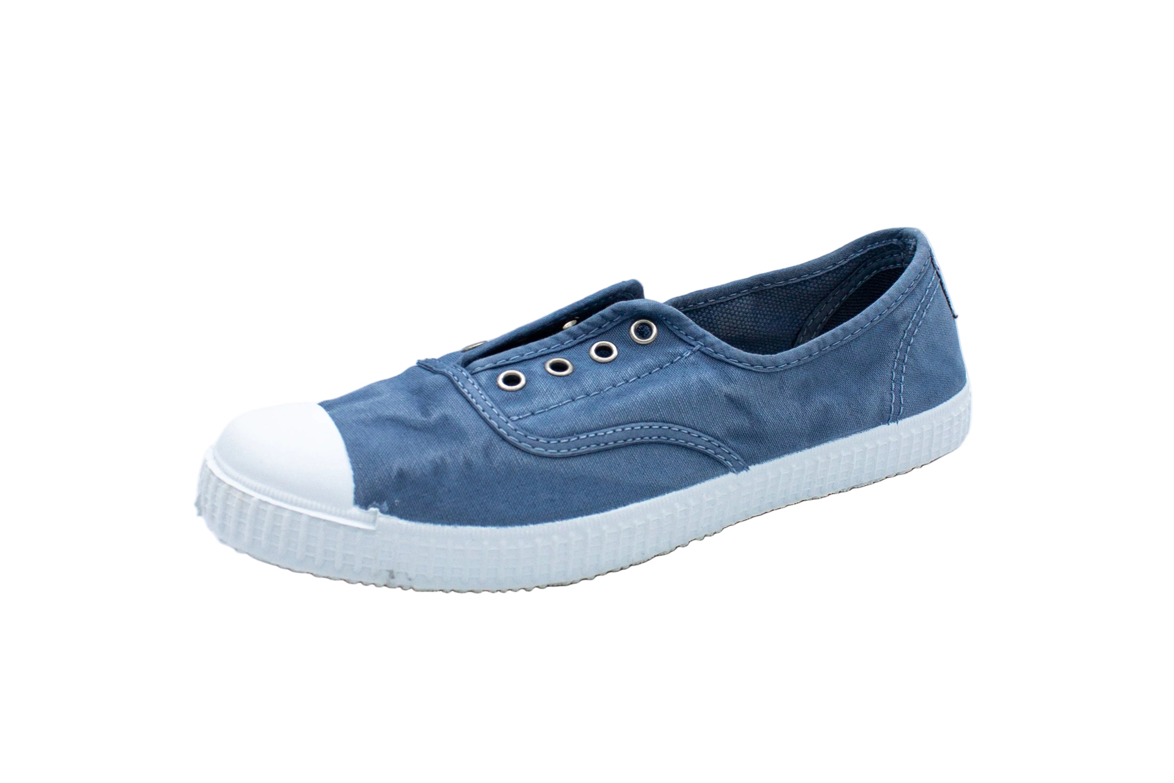 Sneakers slip-on in cotone Tejano