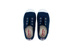 Sneakers slip-on in cotone da bambino azul lavad