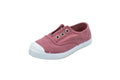 Sneakers slip-on in cotone da bambino rosa