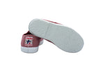 Sneakers slip-on in cotone da bambino rosa