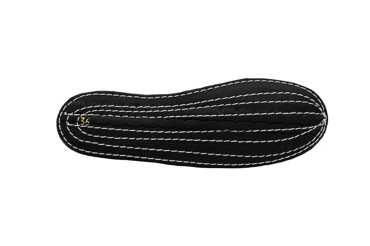 Bottle green velvet Friulane with strap