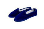 Electric blue velvet Friulane