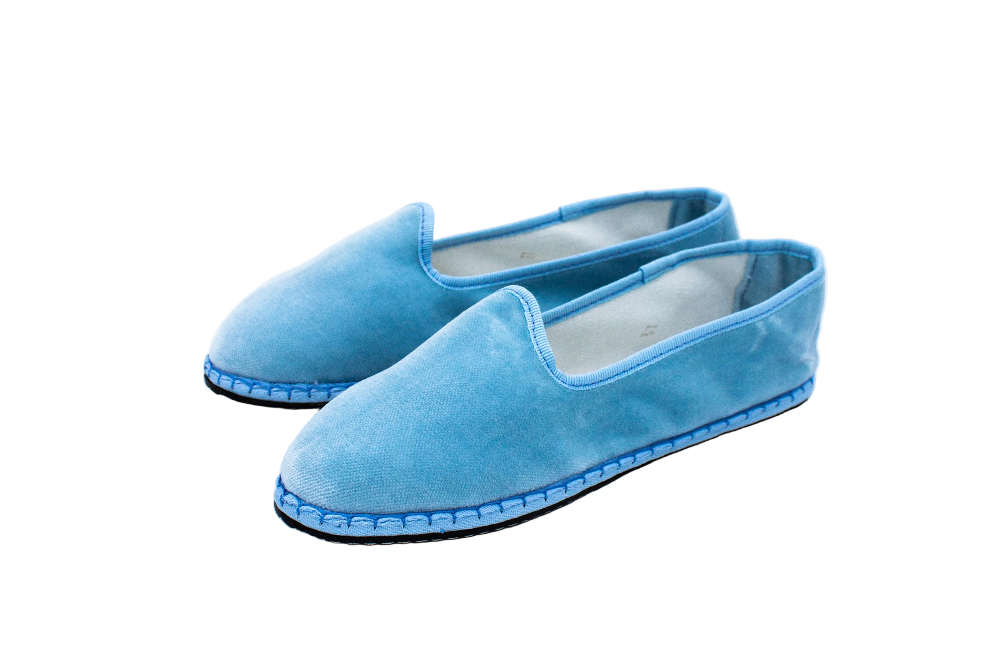 Sky blue velvet Friulane