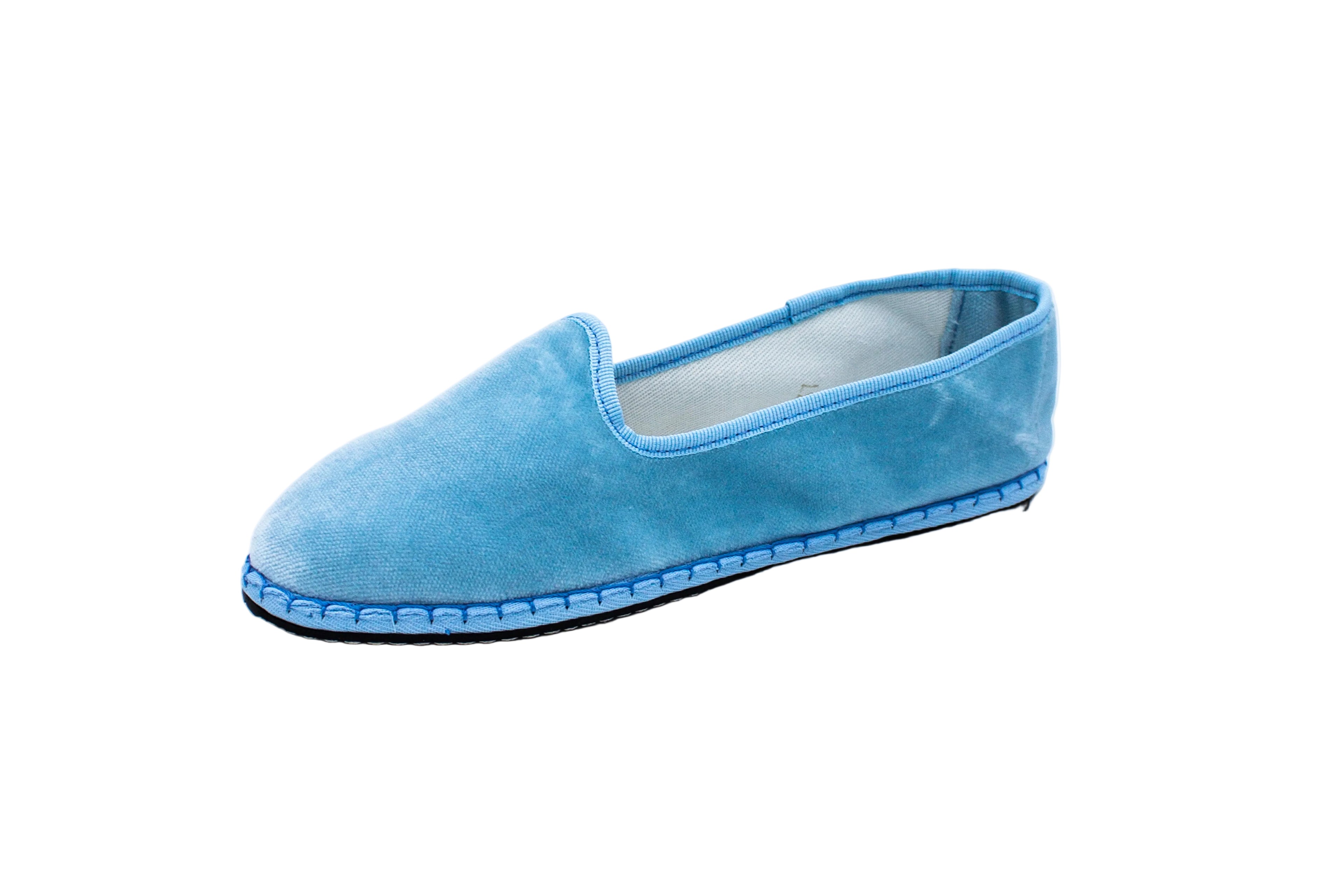 Sky blue velvet Friulane
