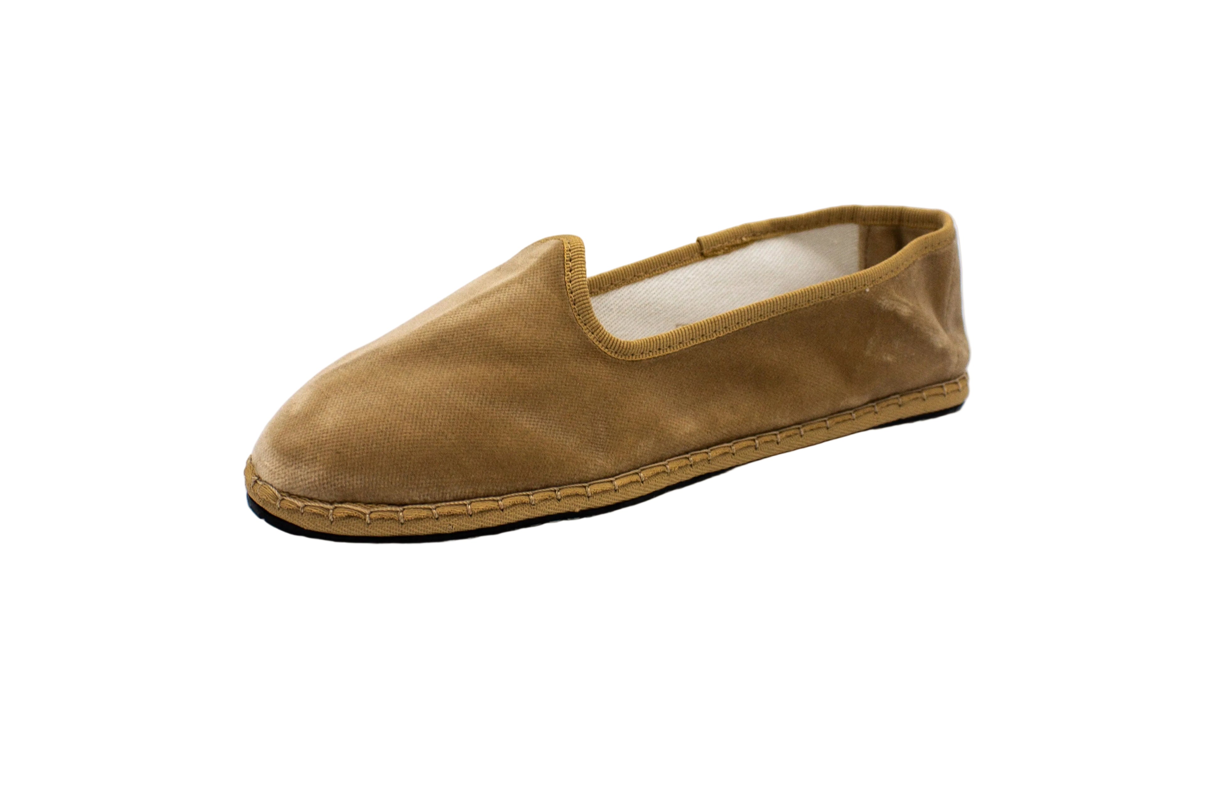 Friulane in velluto beige