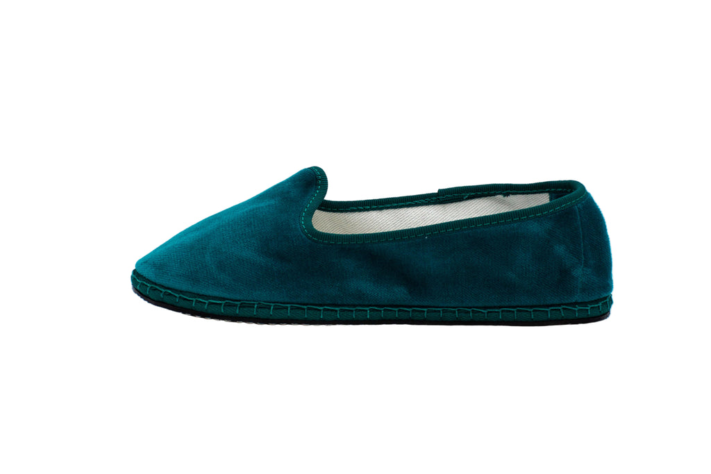 Petrol green velvet Friulane