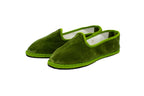 Pistachio green velvet Friulane