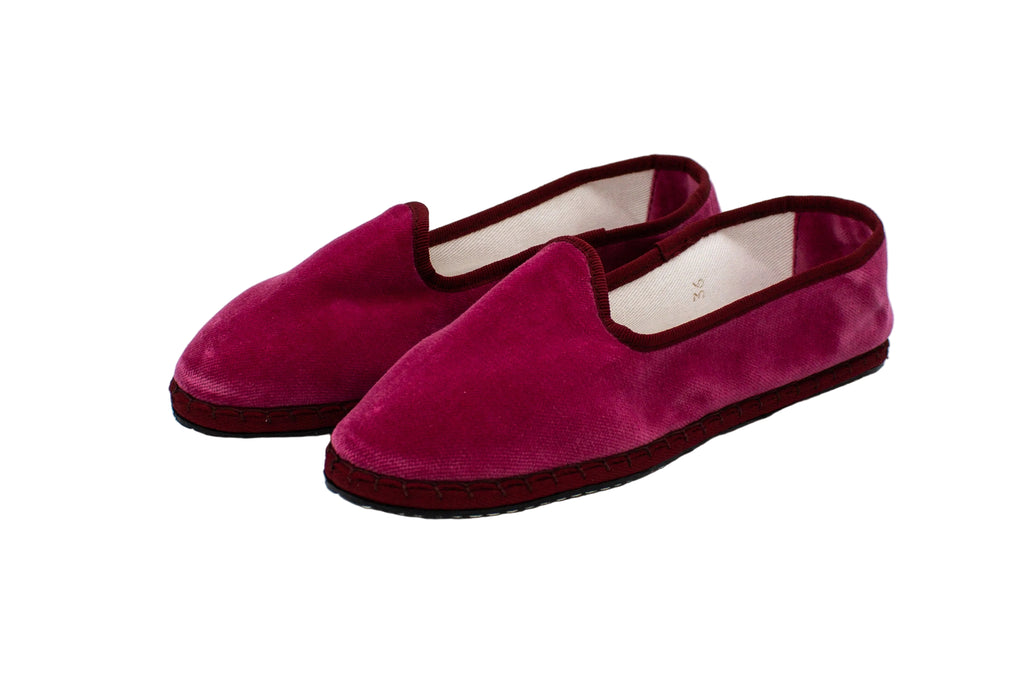 Antique pink velvet Friulane