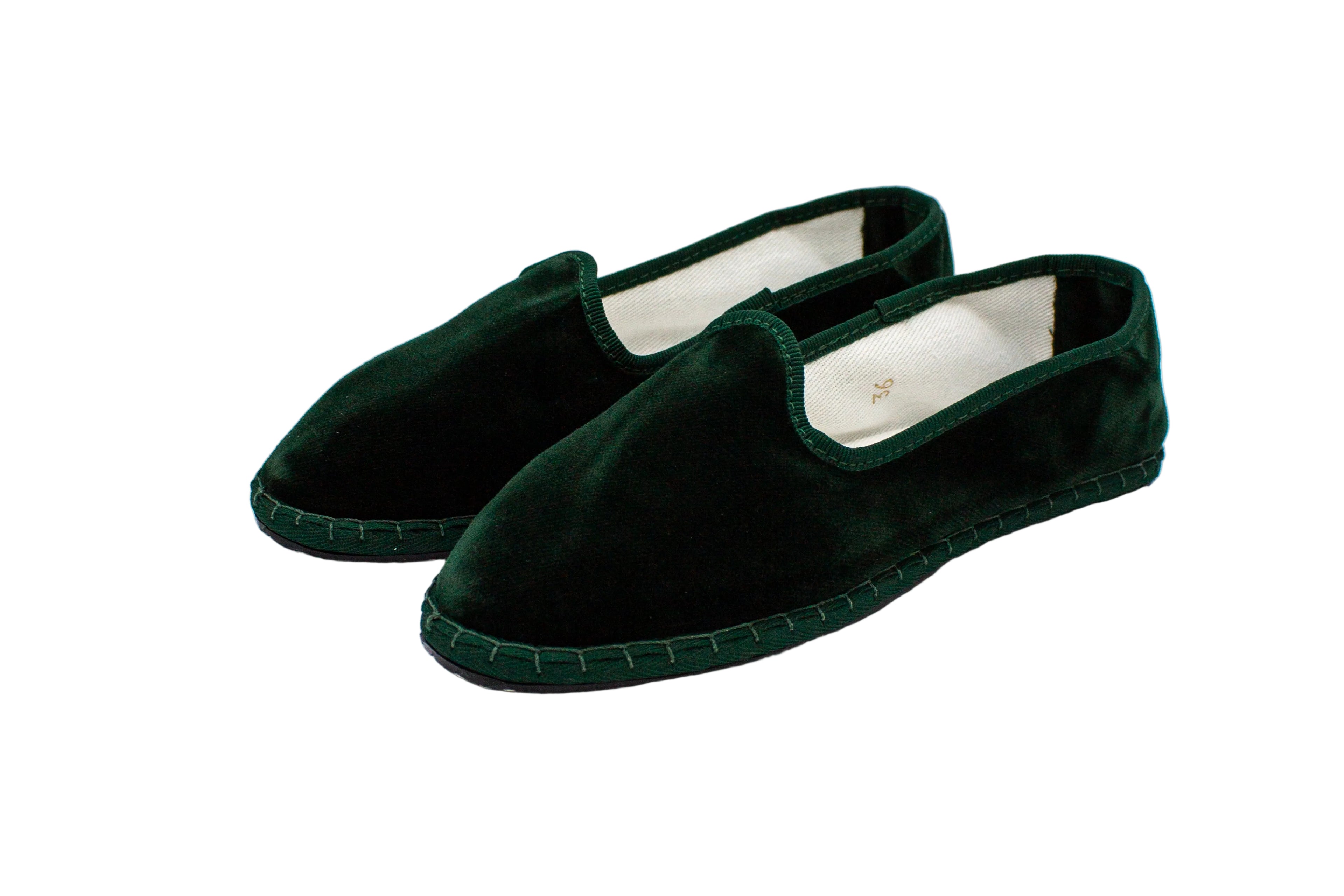 Bottle green velvet Friulane