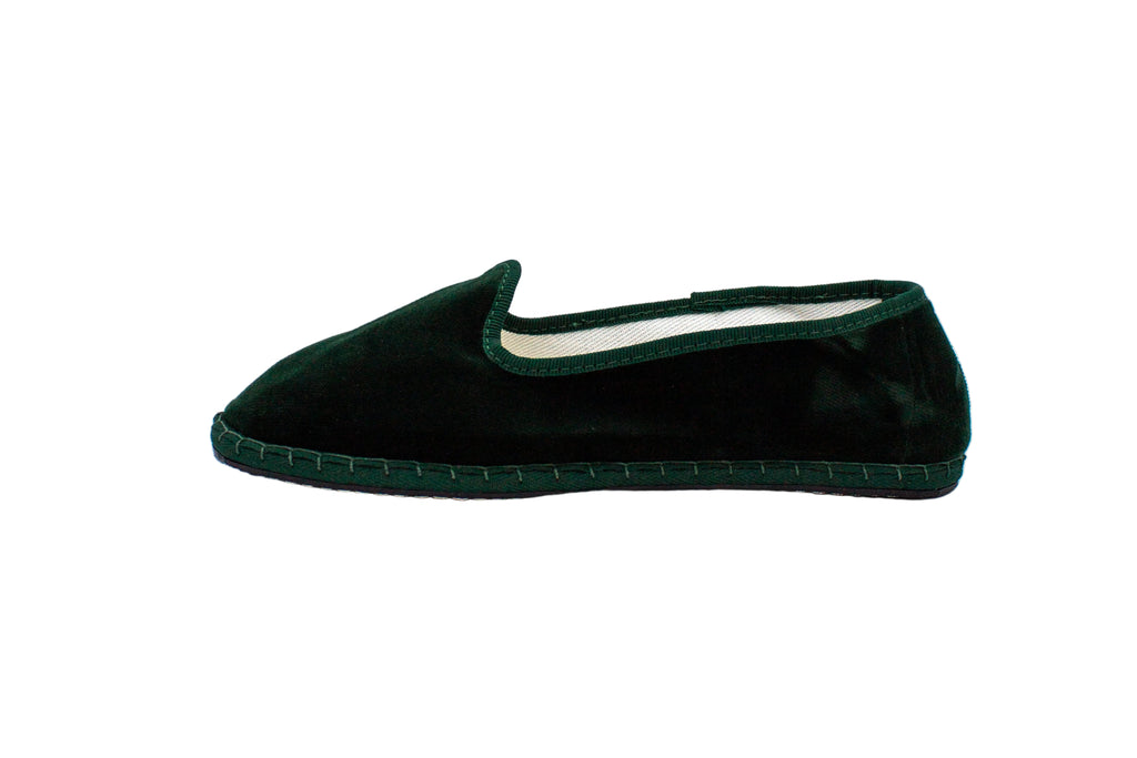 Bottle green velvet Friulane