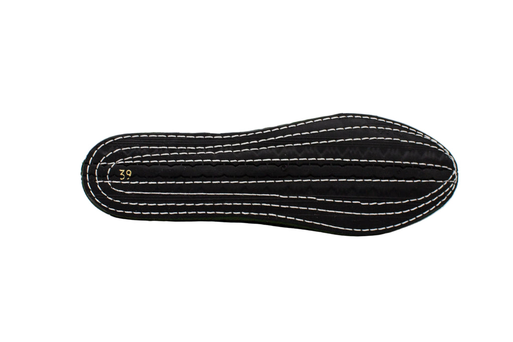 Olive green velvet Friulane