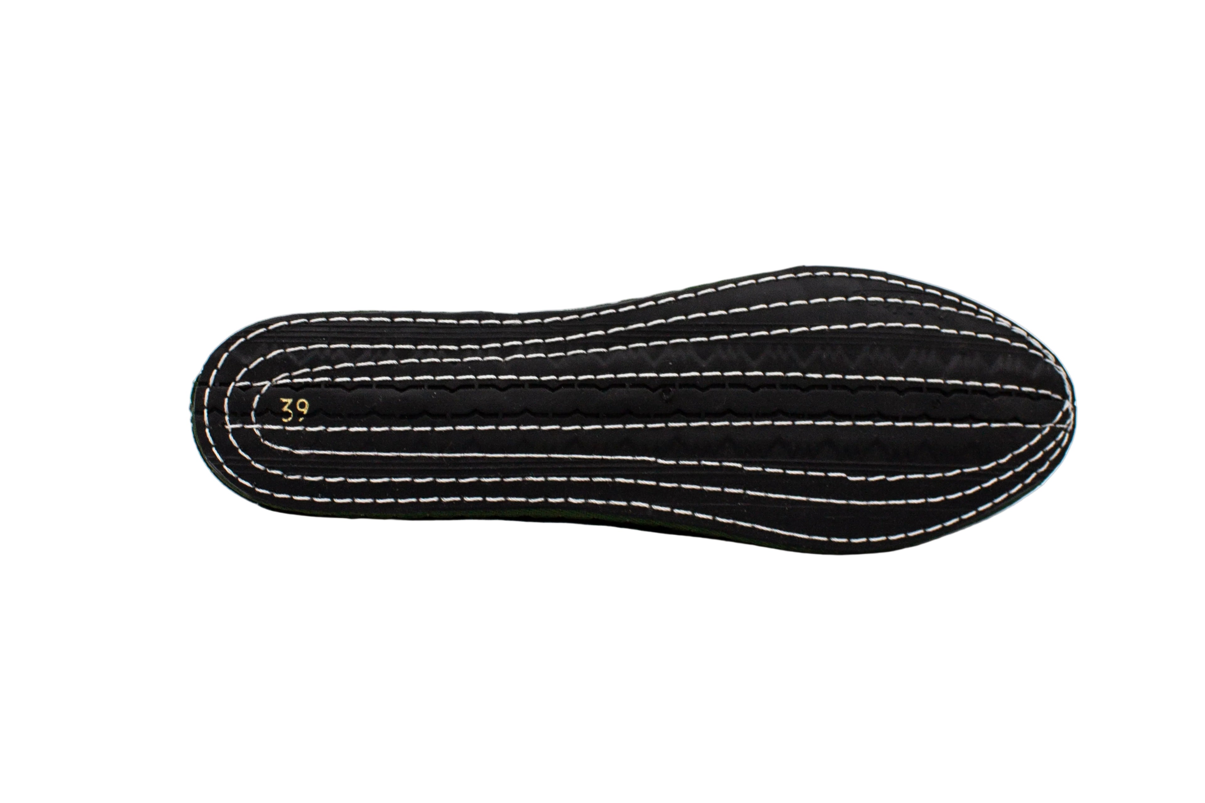Olive green velvet Friulane