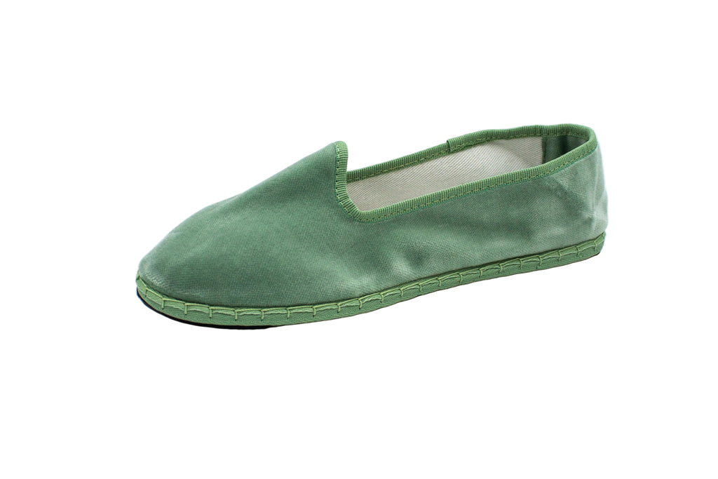 Sage green velvet Friulane