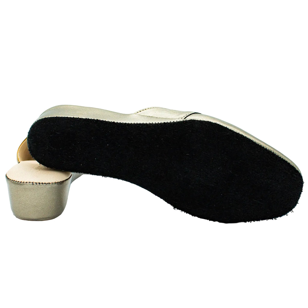 Pantofole con morsetto in nappa canna di fucile