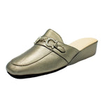 Pantofole con morsetto in nappa canna di fucile