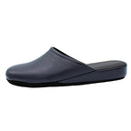Pantofole artigianali in pelle blu