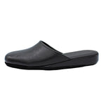 Pantofole artigianali in pelle nero