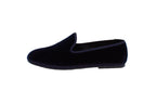 Men's Friulane in blue velvet