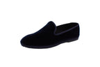 Men's Friulane in blue velvet