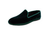 Men's Friulane in bottle green velvet