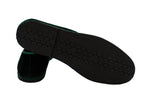 Men's Friulane in bottle green velvet