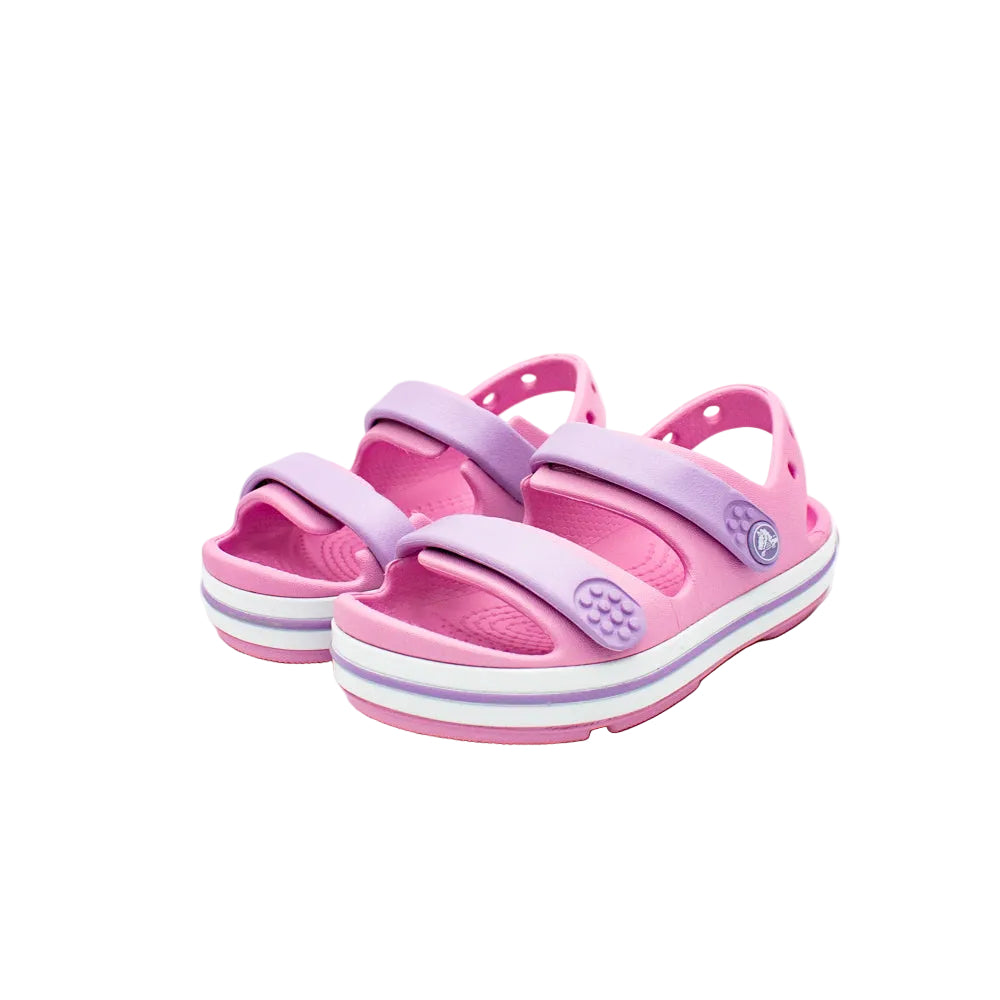 Sandali in gomma da bambino Crocband Cruiser rosa