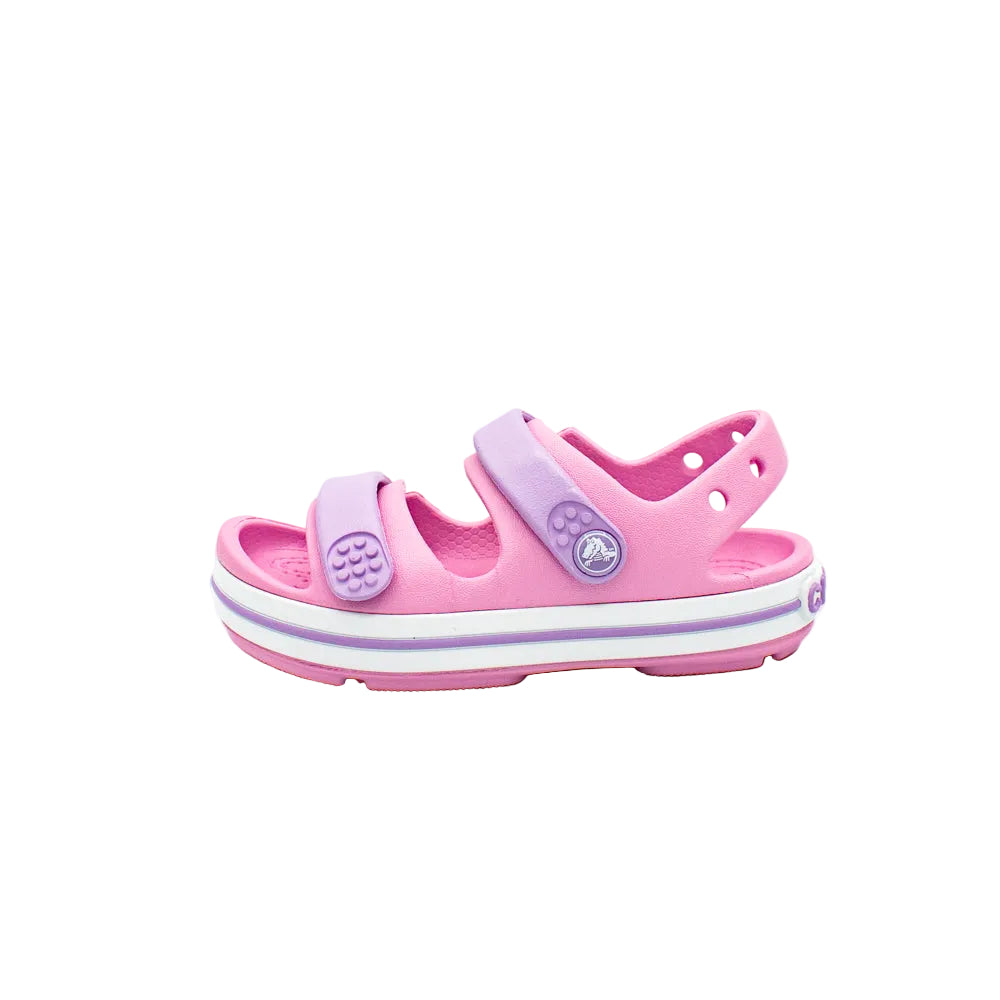 Sandali in gomma da bambino Crocband Cruiser rosa