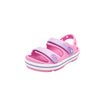 Sandali in gomma da bambino Crocband Cruiser rosa