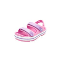 Sandali in gomma da bambino Crocband Cruiser rosa