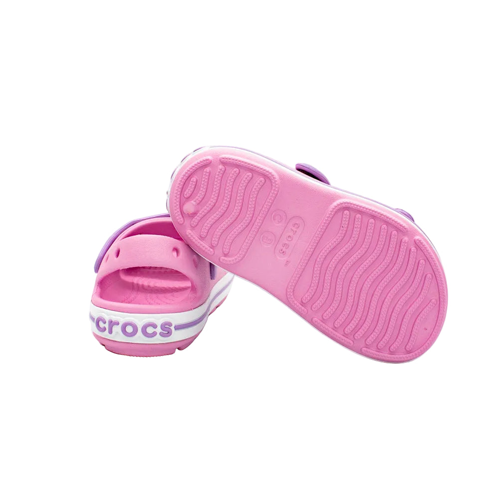 Sandali in gomma da bambino Crocband Cruiser rosa