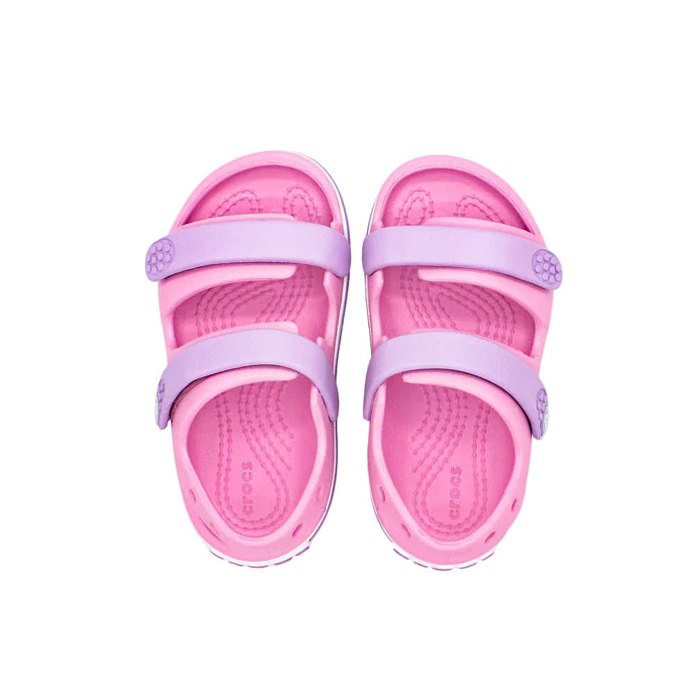 Sandali in gomma da bambino Crocband Cruiser rosa