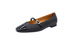 Ballerine con cinturino nero
