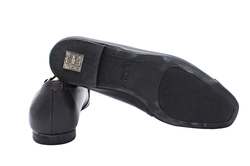 Ballerine con cinturino nero