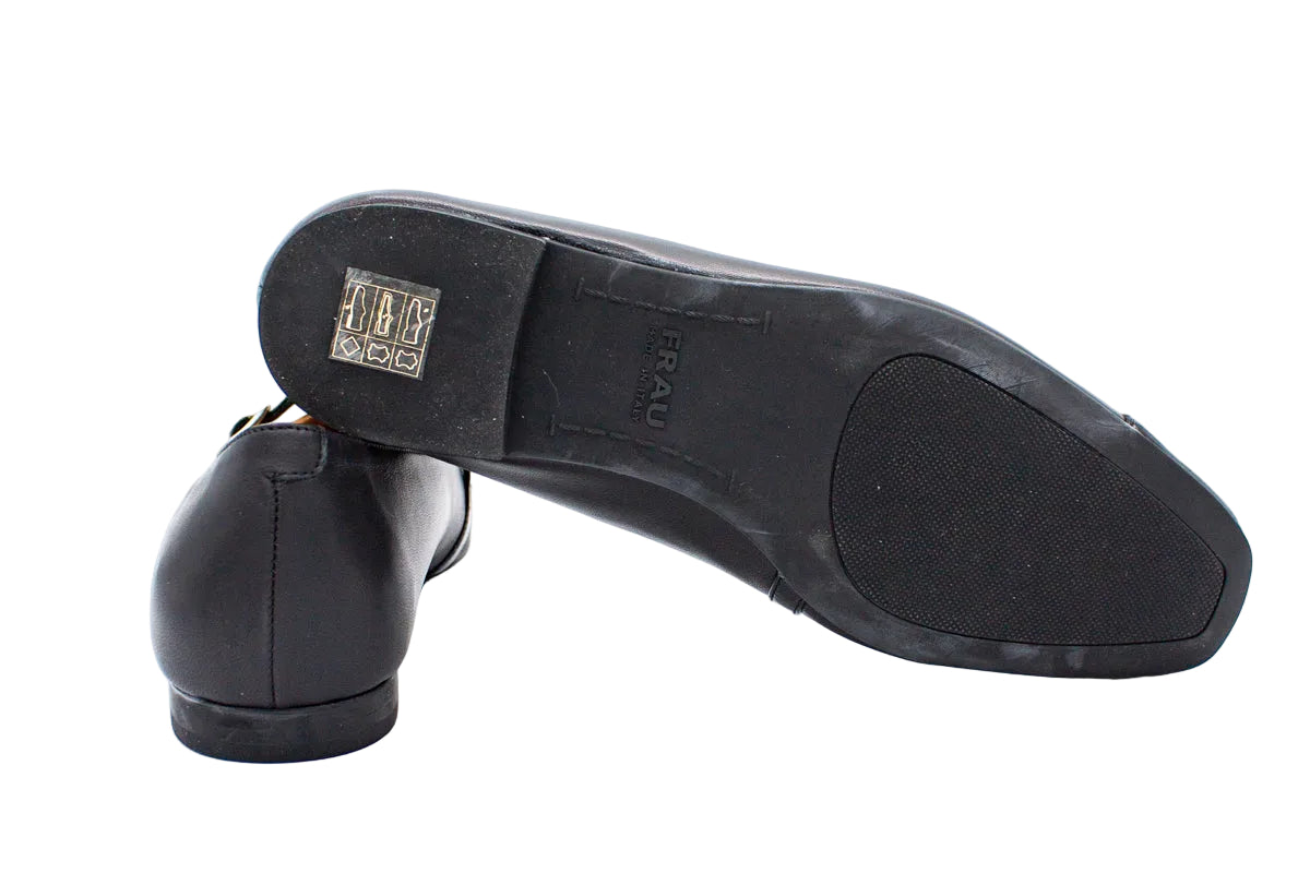 Ballerine con cinturino nero