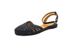 Sandali ragnetto in pelle nero
