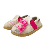 Giesswein Trabening: pantofole bambina in lana con unicorno