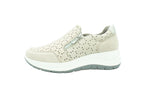 Slip on in nabuk con cerniera laterale ghiaccio