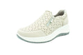Slip on in nabuk con cerniera laterale ghiaccio