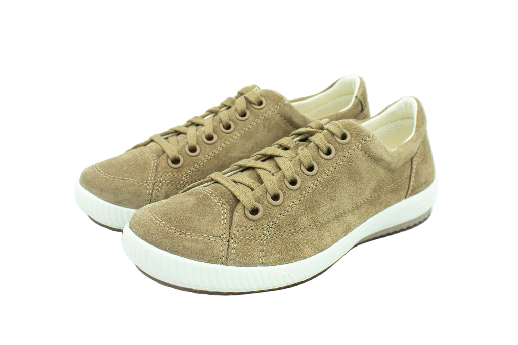 Suede sneakers with removable insole