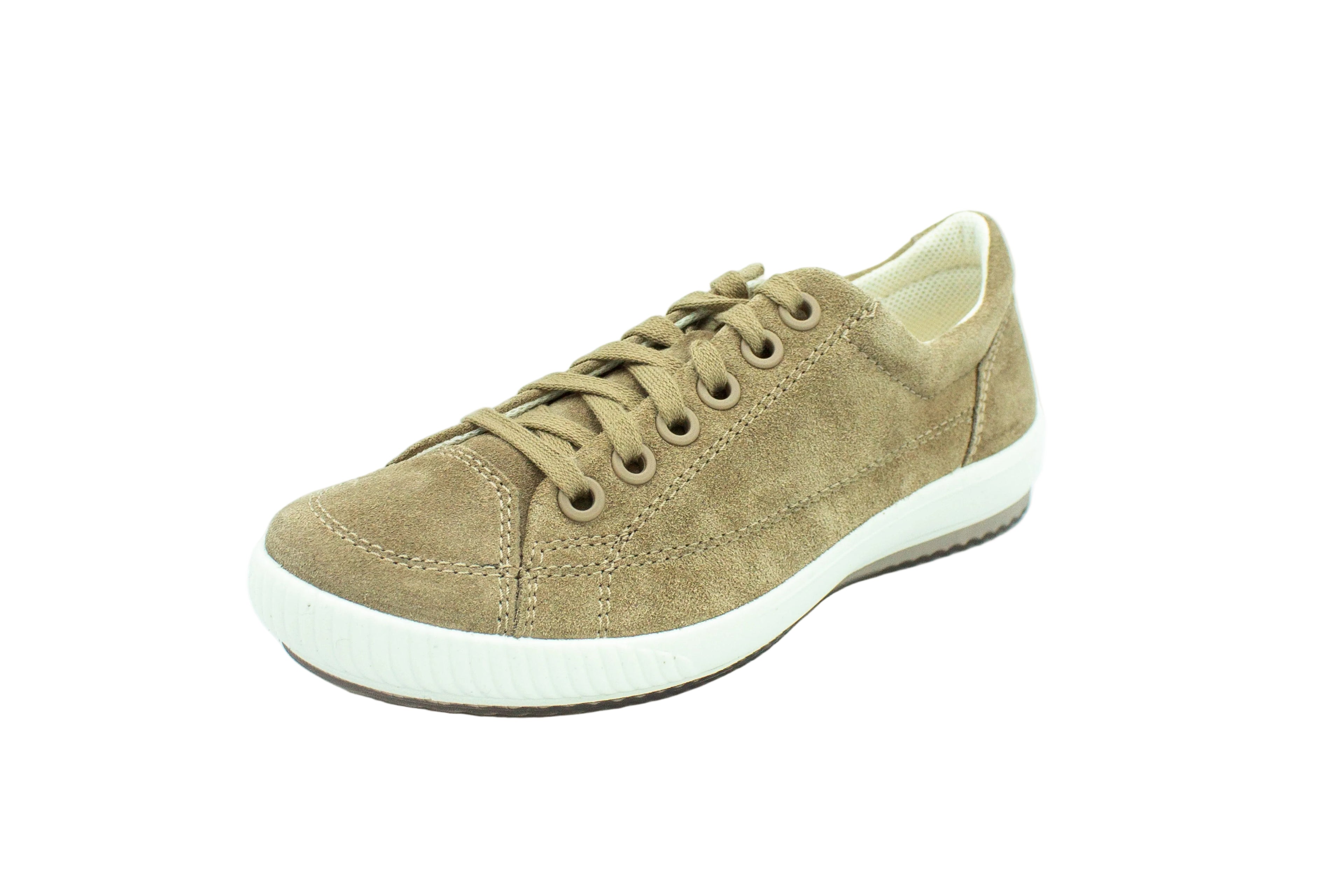 Suede sneakers with removable insole