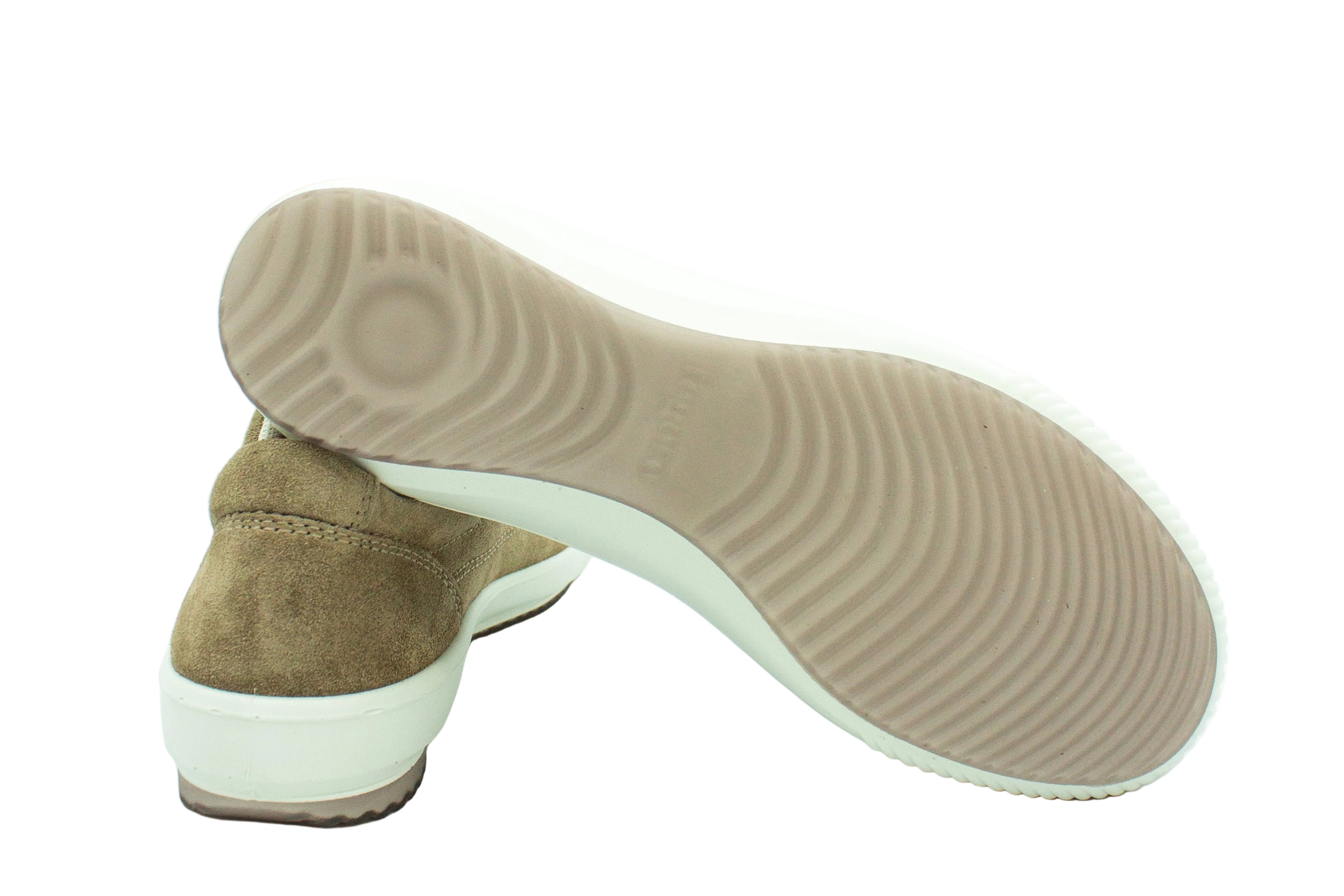 Suede sneakers with removable insole