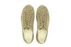 Suede sneakers with removable insole