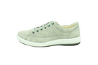 Suede sneakers with removable insole