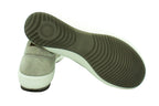Suede sneakers with removable insole