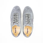 Sneakers Silence in camoscio grigio-azzurro aria