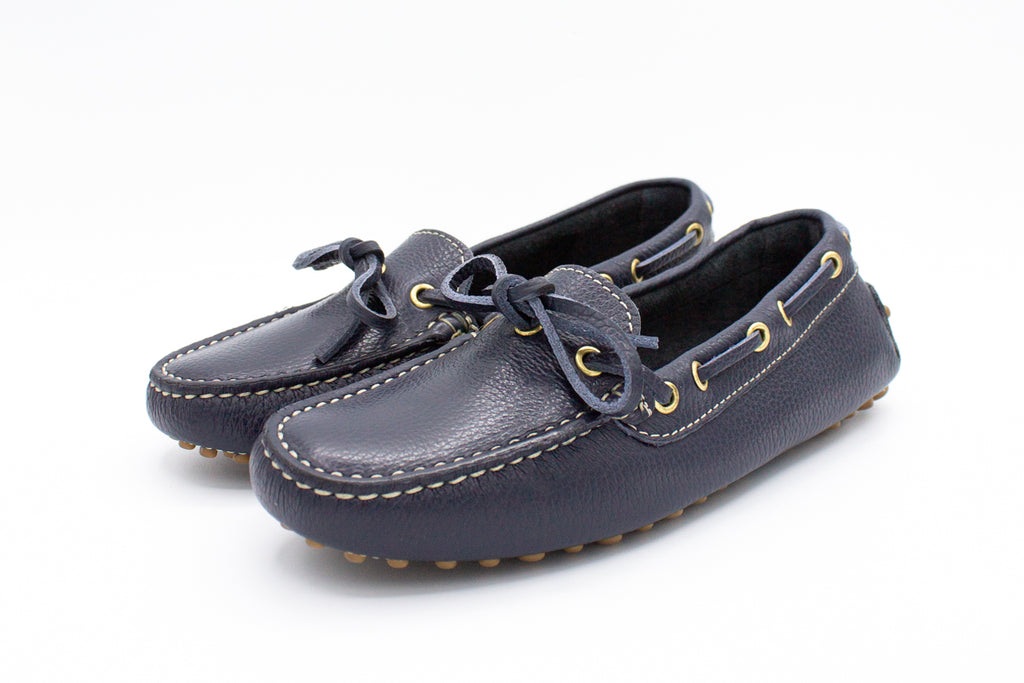Leather driving moccasins
