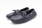 Leather driving moccasins